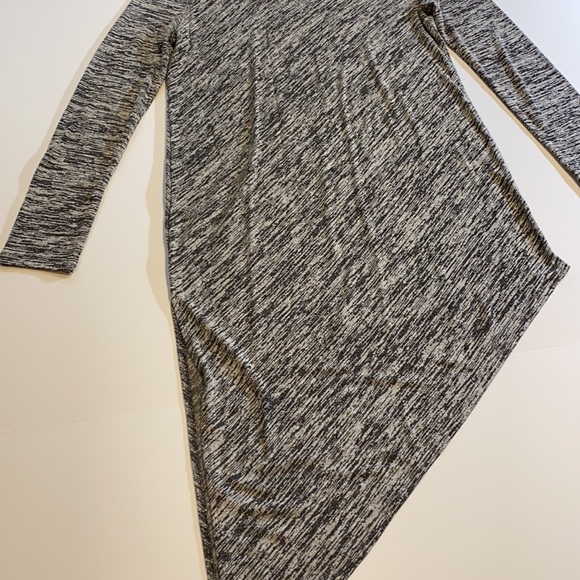 Soma XSmall Asymmetrical Long Sleeve Tunic Black/Gray New D25 - Picture 3 of 12